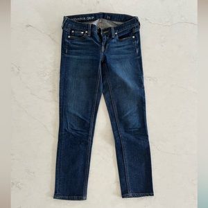 Jcrew matchstick crop jeans